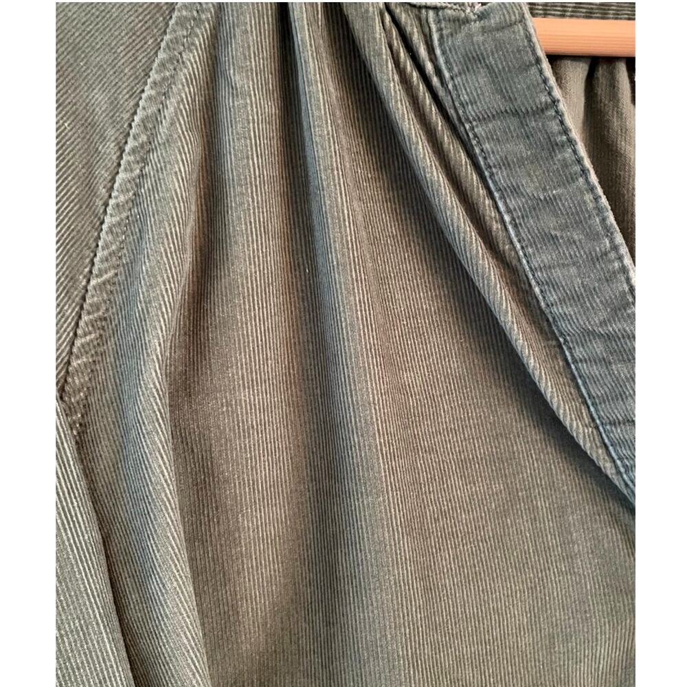 Universal Thread Olive Green Corduroy Relaxed Boho Top Size‎ Large - Picture 4 of 8